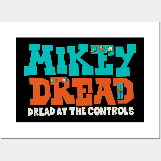 Mikey Dread's Legendary 'Dread at the Controls' Tribute Wall Art by Boogosh